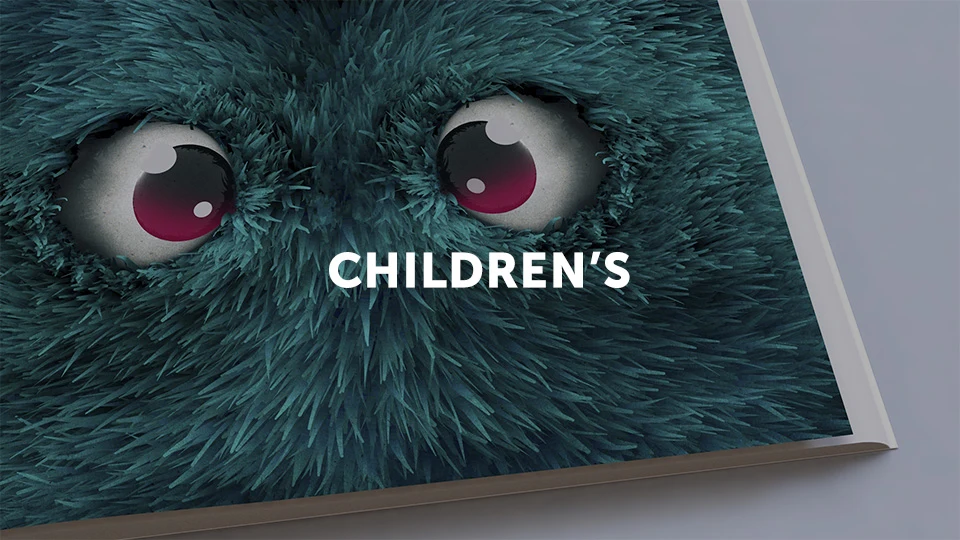 Photo of a colorful self-published children's book representing the Lulu bookstore category children's books