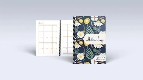 lulu educational spiral bound planner