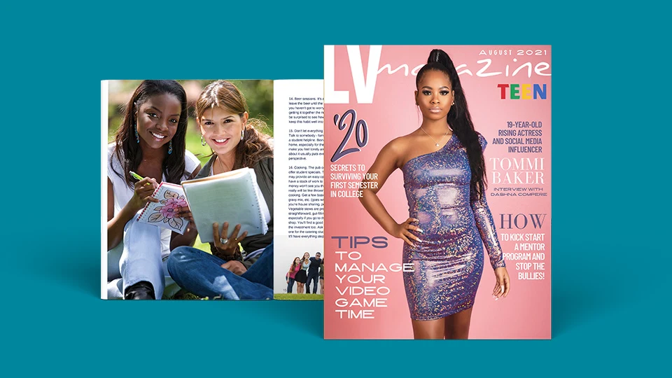 lulu us letter paperback magazine in color