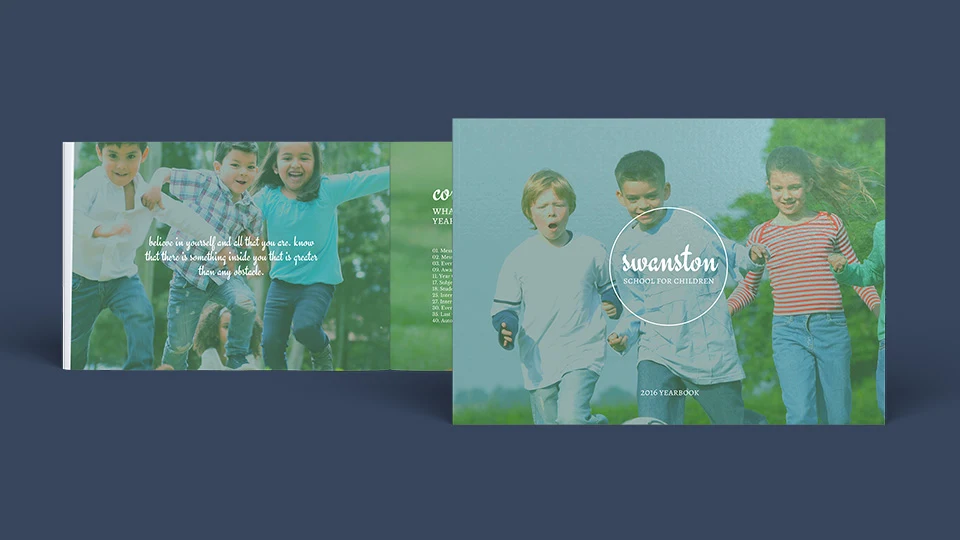 lulu square paperback yearbook