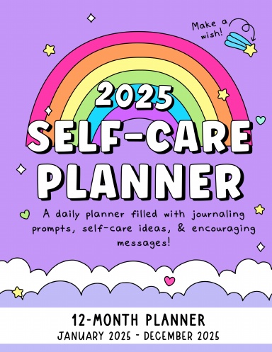 2025 Self-Care Planner
