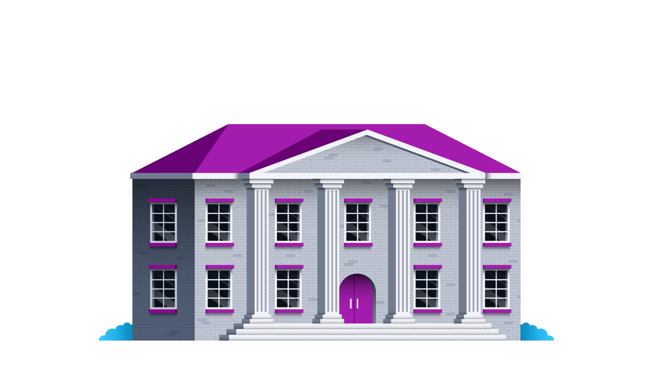 A university where professors and students use academic publishing to publish research