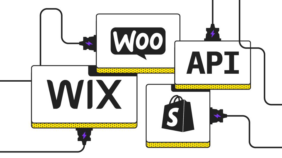 Integrate and sell on Shopify, WooCommerce, Wix, and the free book printing API